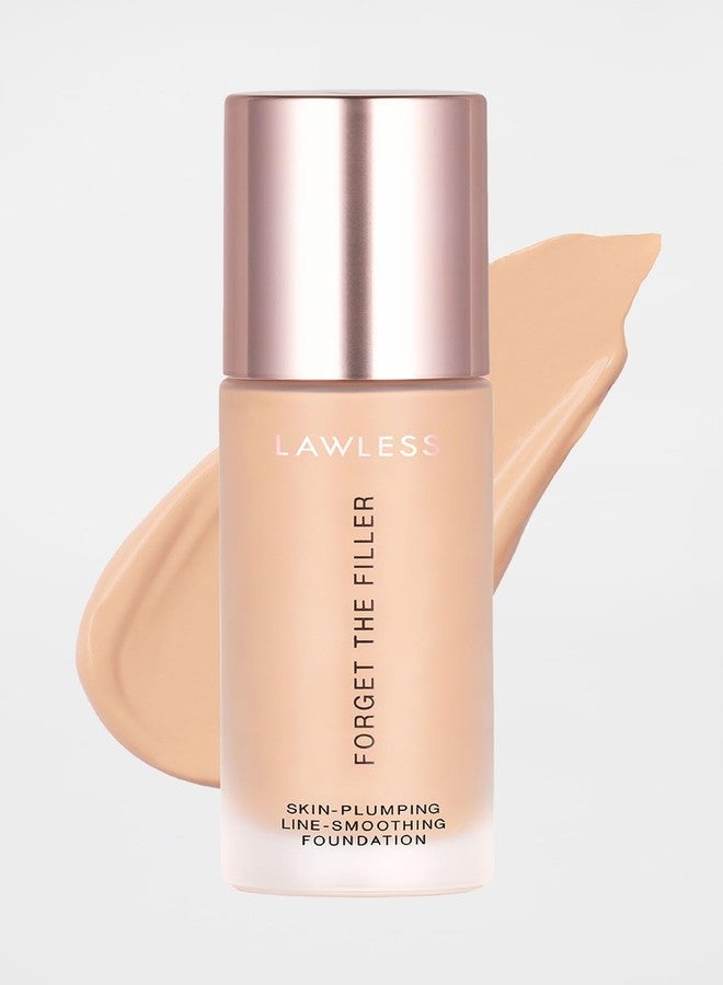 LAWLESS Women's Forget the Filler Skin-Plumping Line-Smoothing Foundation, 7L, light medium with neutral-golden undertones, 1.0 Ounce - Image 3